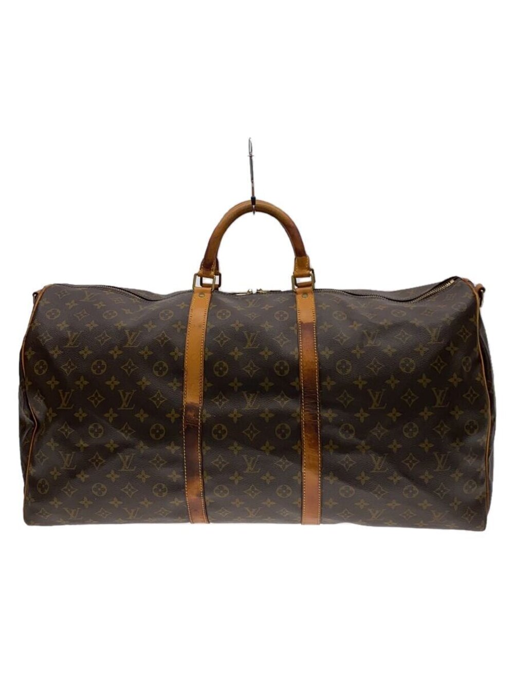LOUIS VUITTON Keepall Bandouliere Monogram Canvas Brown